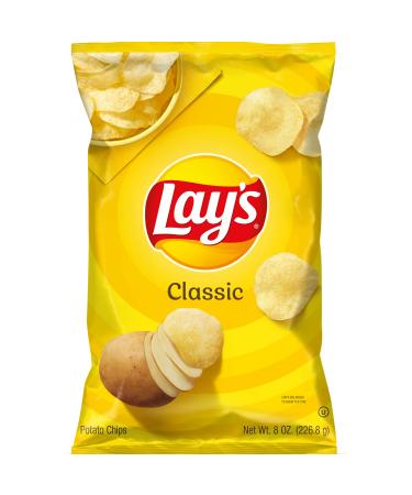 LAY'S Classic Potato Chips 184.2g Classic 184.2 g (Pack of 1)