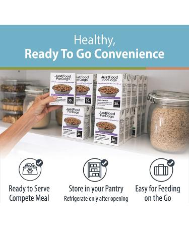 JustFoodForDogs Lamb & Brown Rice Pantry Fresh Wet Dog Food Pouches - 12 Pack - Buy Online on GoSupps.com