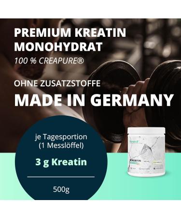 Buy CREAPURE Creatine Monohydrate Powder 500g - 100% Made in Germany | Premium Quality for Enhanced Performance - Buy Online on GoSupps.com