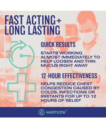 WELMATE Nighttime Relief Combo: Mucus Relief Guaifenesin 600mg Extended-Release (200 Ct) & Diphenhydramine 50mg Sleep Aid & Allergy Relief (1000 Ct) | 24-Hr Symptom Control for Restful Sleep - Buy Online on GoSupps.com