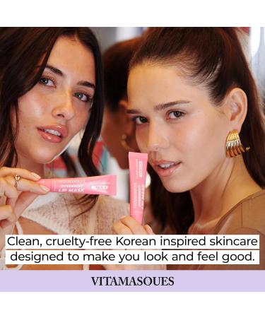 Vitamasques Overnight Lip Mask - Hydrating Lip Balm with Vitamins & Natural Oils for Soft Nourished Lips - Effective Lip Care - Buy Online on GoSupps.com
