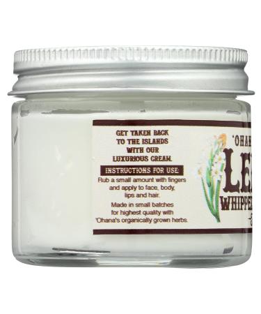 Ohana Organics Moisturizing Hawaiian Scented Whipped Shea Body Butter Cream 2 oz Leilani - Buy Online on GoSupps.com