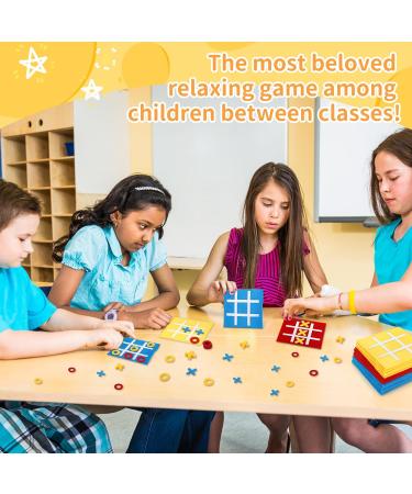 Tic Tac Toe Game for Kids Mini Board Game Toys Birthday Party Favors for Kids Goodie Bags End of Year Classroom Gifts for Students (Bulk Pack of 30) - Buy Online on GoSupps.com