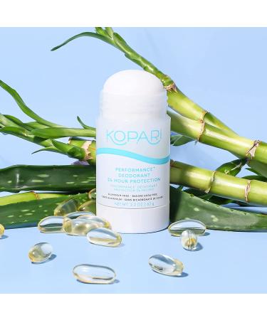 Kopari Performance Plus Natural Deodorant | 24-Hour Odor Protection, Vegan & Cruelty-Free, Baking Soda Free - 2 oz - Buy Online on GoSupps.com