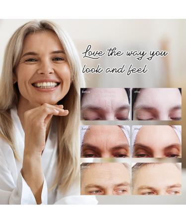 Nuluxglovite Forehead Wrinkle Patches - 7 Pack Anti Wrinkle Patches with Collagen - Natural Ingredients for Forehead and Between Eyes Wrinkle Smoothing - Buy Online on GoSupps.com