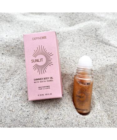 Sunlit Shimmer Perfumed Body Oil - 25 mL Roll-on Applicator | Sofia Isabel Fragrance | International Shipping - Buy Online on GoSupps.com
