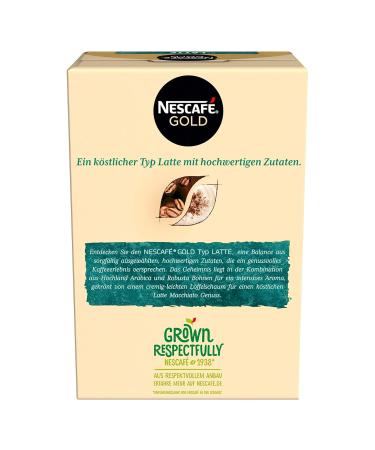 Nescaf Gold Type Latte - Instant Coffee 6 x 8 Servings Global Shipping Available - Buy Online on GoSupps.com