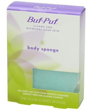 Buf-Puf Double-Sided Body Sponge - Pack of 6 for Gentle Cleansing & Exfoliation - Buy Online on GoSupps.com