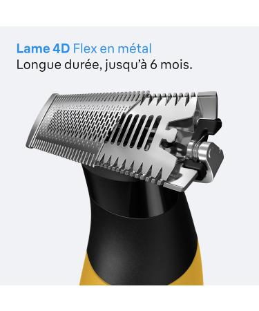 Braun Rasoir Electrique Pour Hommes Tout-En-Un Series 3 XT3 XT3205 Avec Une Lame Unique 4D Flex Jaune Coffret De Rasage Avec +7 Outils Pour Styliser Et Raser La Barbe 3 Sabots Pour Le Visage - Buy Online on GoSupps.com