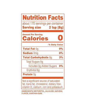 Swerve Sweetener Granular - 12 Ounce | Natural Sugar Replacement - Buy Online on GoSupps.com