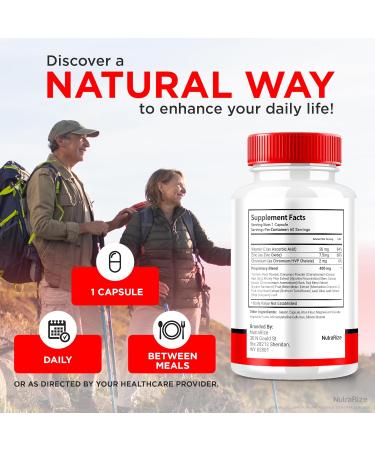 Sweet Ease Glyco Optimizer Capsules - Natural Blood Support & Glycogen Relief (60 Capsules) | International Shipping Available - Buy Online on GoSupps.com