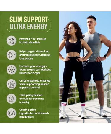 Crave Less Ultra - Supports GLP-1 Pathway Function - Weight Loss Pills/Appetite Suppressnt + Fat Burner for Women & Men | Increase Energy - 3rd Party Tested Formula - 60 Capsules for Adults - Buy Online on GoSupps.com