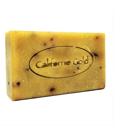 California Gold Artisan Peppermint Prairie Soap | Natural Organic Wheat & Barley Grass | 1-4 oz Bar - Buy Online on GoSupps.com