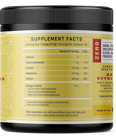 Strawberry Lemonade Keto BHB Exogenous Ketones Powder - Instant Keto Drink Mix (15 Servings) - Buy Online on GoSupps.com
