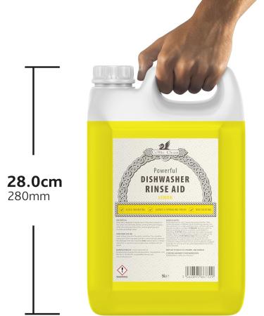 Celtic Clean - Dishwasher Rinse Aid - Lemon - 5 Litre - Buy Online on GoSupps.com