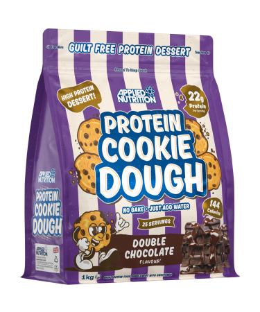 Applied Nutrition Applied Nutrition Protein Cookie Dough Protein Snack Protein Cookie Mix Over 22g of Protein per Serving Low in Calories 1kg 25 Servings