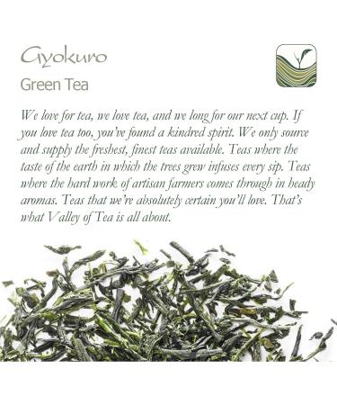 Gyokuro Green Tea From Japan - Famous Japanese Unami Tea - Jade Dew Loose Leaf Tea 40g - Buy Online on GoSupps.com