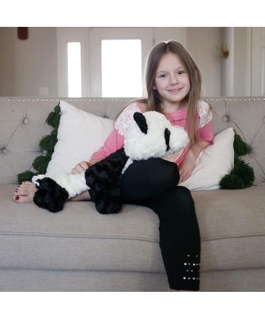 SENSORY4U Panda Bear Weighted Lap Blanket Pad for Kids - 4 lbs - Washable - Ideal for Autism, ADHD, Anxiety & Stress - Buy Online on GoSupps.com