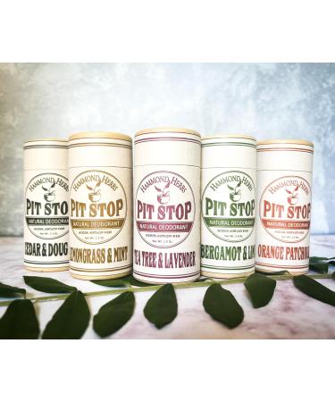 PIT STOP Deodorant | Aluminum-Free Plastic-Free All-Natural Unscented Odor Control | Eco-Friendly International Shipping - Buy Online on GoSupps.com