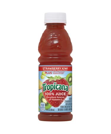 Tropicana Juice, Strawberry Kiwi, 10 Fl Oz (Pack of 15) Strawberry Kiwi 10 Fl Oz (Pack of 15)