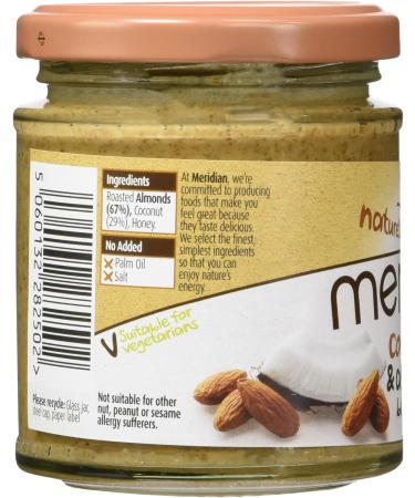 Meridian Coconut & Almond Butter 170g - Buy Online on GoSupps.com