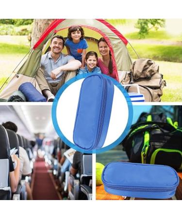 OEIPSMK Insulin Bottle Carrying Case Lightweight Medicine Cooler Bag Closure Space Saving Multifunctional EVA Oxford Cloth for Indoor (Mint Green) One Color Blue - Buy Online on GoSupps.com