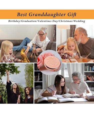 Rose Gold Compact Mirror: Granddaughter Graduation & Birthday Gift - Buy Online on GoSupps.com
