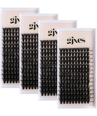 GJXES Eyelashes Extensions Kit Lash Clusters DIY Individual Lahes Mixed Length Extension Lashes 140 pcs 40D 0.07 D Curl 8-16mm Lash Bond-Seal Lash Glue Remover Lash Tweezers At Home Eyelashes Extensions Kit Easy To Use Beginners - Buy Online on GoSupps.com
