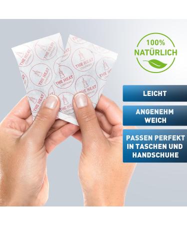 Buy The Heat Company Handw rmer - Extra Warm Pocket Warmers | 10 or 40 Pairs - 12 Hours Air-Activated Heat Pads - International Shipping Available - Buy Online on GoSupps.com
