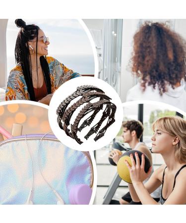 Womens Elastic Headbands - Hair Bands Stretchy Headbands - Non-Slip Hair Accessories Hair Headband Rhinestone Wheat Ears Elastic Hairbands - Buy Online on GoSupps.com