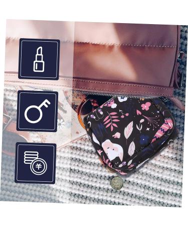 Aunt's Towel Storage Bag - Cute Wallet Mini Coin Purse | Period & Sanitary Napkin Holder | Assorted Color Nylon Nursing Pad Pouch - 1pc - Buy Online on GoSupps.com