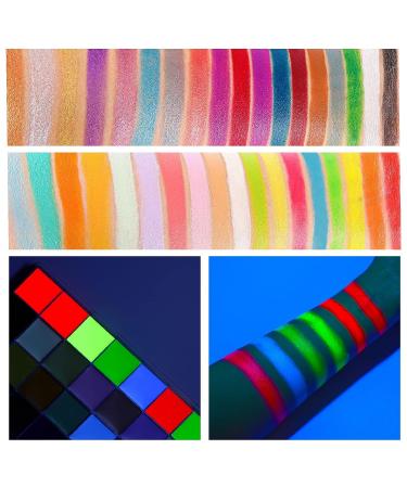 CCbeauty Professional Face Painting Kit 36 Colors + Avocado Cleansing Towel - Halloween Makeup & Cosplay Palette | Sfx Special Effects Makeup Kit - Buy Online on GoSupps.com