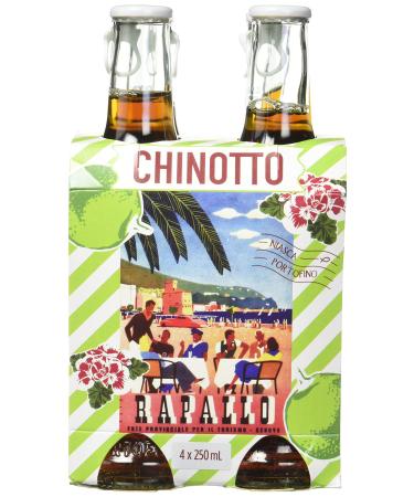 Niasca Portofino Chinotto Sparkling Chinotto Glass Bottle 250 ml (4 Count)