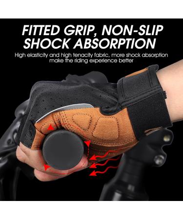 West Biking Men's Bicycle Gloves - Breathable Fingerless MTB Racing Gloves & Reflective Women's Climbing Gloves - Slip-Resistant Summer XL - Buy Online on GoSupps.com