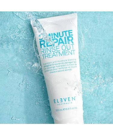 ELEVEN AUSTRALIA 3 Minute Repair Rinse Out Treatment - 6.8 Fl Oz (Pack of 1) for Dry & Damaged Hair - Buy Online on GoSupps.com
