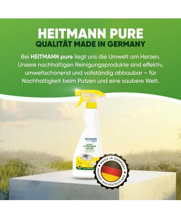 Heitmann Pure Acide citrique 660 g - Buy Online on GoSupps.com