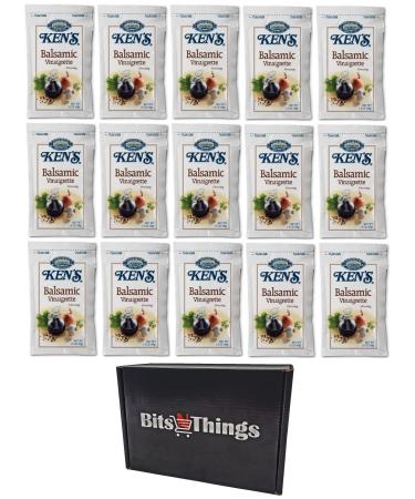 Ken's Balsamic Vinaigrette Salad Dressing Packets 1.5 ounce pouch (Pack of 15)