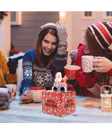 Christmas Cash Holder - Fun Ways to Give Cash for Loved Person - Holiday Candy Holder Package Box with 30 Storage Bags Red - Buy Online on GoSupps.com