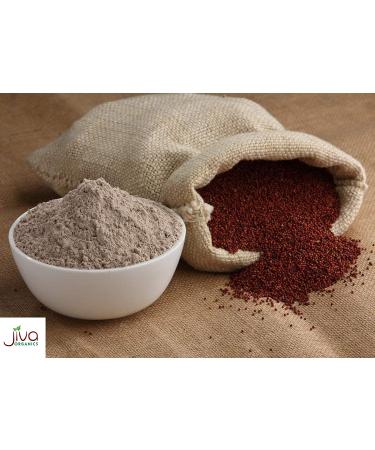 Jiva Organic Ragi Flour 2lb Bag - Finger Millet Flour 32oz (Pack of 1) - Buy Online on GoSupps.com