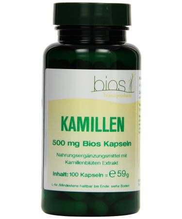 Bios Chamomile 500 mg 100 capsules 1 pack (1 x 59 g)