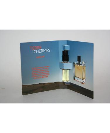 TERRE D'HERMES by Hermes 0.05 oz (1.5 ml) Pure Perfume Spray VIAL Men