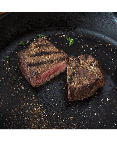 Nebraska Star Beef Aged Angus Top Sirloin - Hand Cut & Trimmed, All Natural with Signature Seasoning - Gourmet Steak Gifts, 3 Piece Set, 25oz - Buy Online on GoSupps.com