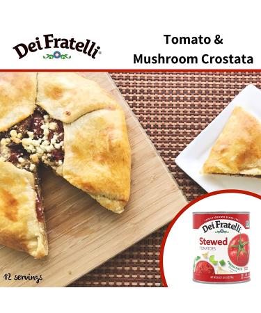 Dei Fratelli Stewed Tomatoes 28oz 6 Pack - Premium Quality Ingredients - Buy Online on GoSupps.com