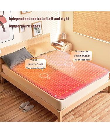 Ukalou Heated Thermal Blanket - Soft Fast Heating with 4 Levels & Auto Shutdown | Gray 180x150cm - Perfect for Mattresses - Buy Online on GoSupps.com