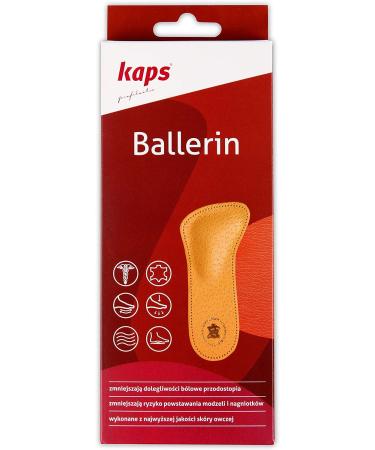 Orthotic 3/4 Leather Shoe Insoles Inserts for Women with Metatarsal Arch Support - Size Women/US 8 - Buy Online on GoSupps.com