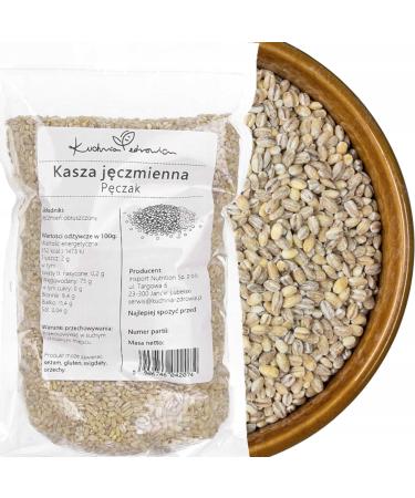 Kuchnia Zdrowia Kuchnia Zdrowia - Barley Oatmeal - Bulk - Vegan - Fibre Source - Leak Proof Packaging with Zip - 1kg Doypack