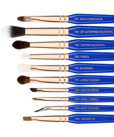 Buy Bdellium Tools Professional Makeup Brush Set - Golden Triangle Phase II 15pc with Pouch | International Shipping Available - Buy Online on GoSupps.com