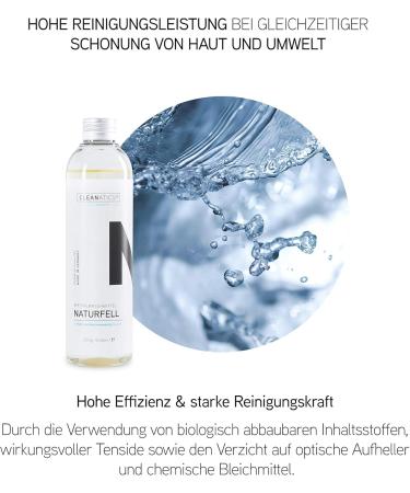 Cleanatics Lambskin Detergent Concentrate with Lanolin - Ideal for Natural Fur Sheepskin & Baby Products (250g) - International Shipping Available - Buy Online on GoSupps.com