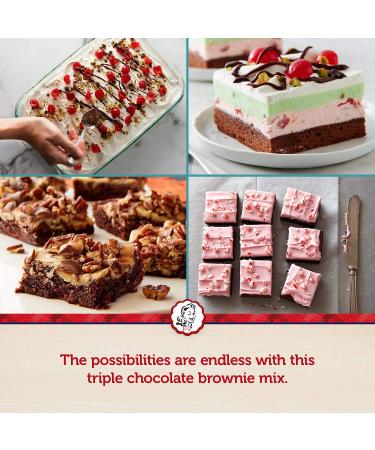 Betty Crocker Hershey's Triple Chocolate Brownie Mix (80 oz.) - 4 Pack - Buy Online on GoSupps.com