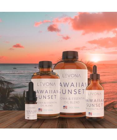 Levona Scent Essential Oil - Fresh Aroma for Home Office Hotel & Spa Perfect in Humidifiers and Diffusers Luxury Fragrance with Mandarin Citrus & Grape Notes - 700ml/ 23 fl oz Hawaiian Sunset - Buy Online on GoSupps.com